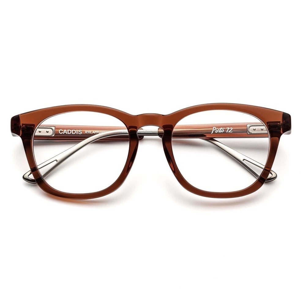 NWT Caddis Brown Pinto72 Reading Glasses (0.0)